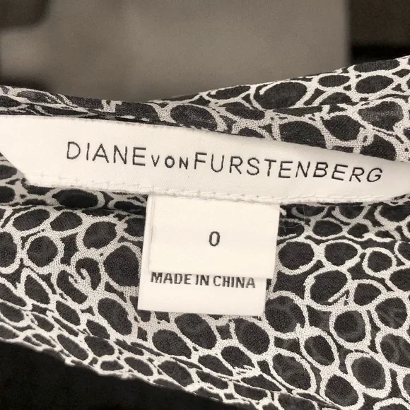 Diane Von Furstenberg silk top - Picture 6 of 8